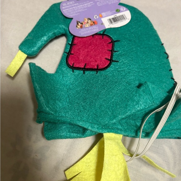 Scarecrow Hat for Dogs - Teal and Yellow - Picture 5 of 5